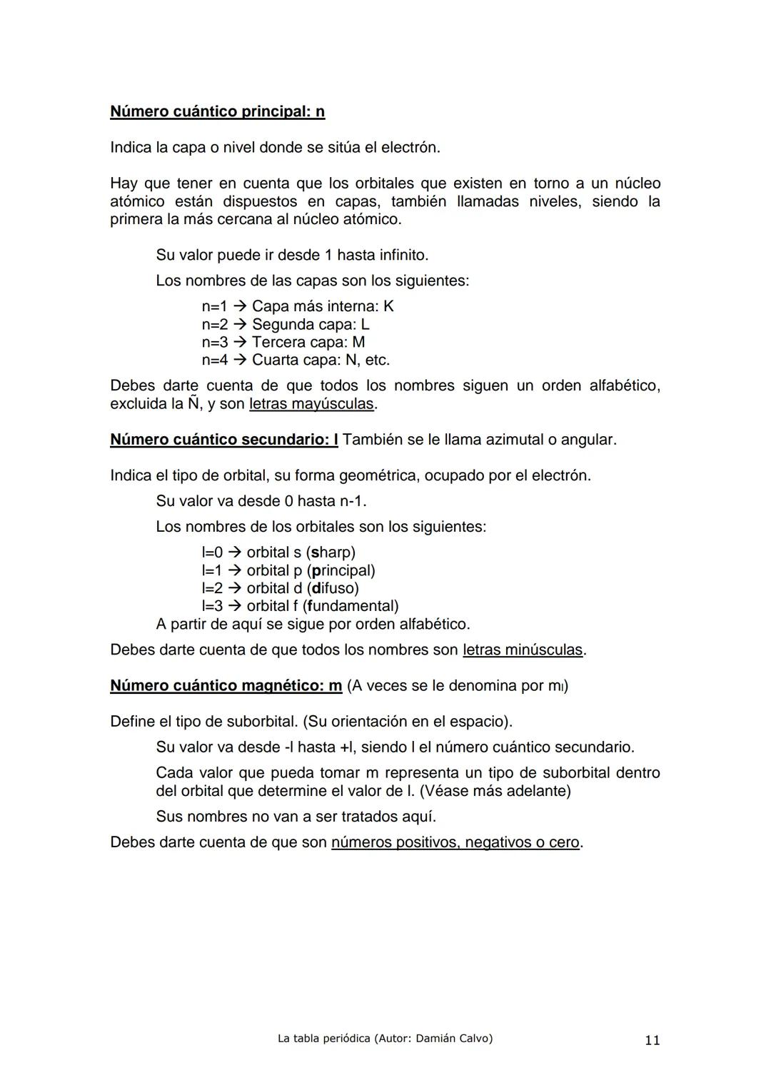 La tabla periódica.
Sistema Periódico de los Elementos
7
10
Alcalinos
Alcalinotémeos
Metales de transición
1
Categoria quimica
Metales
Semim