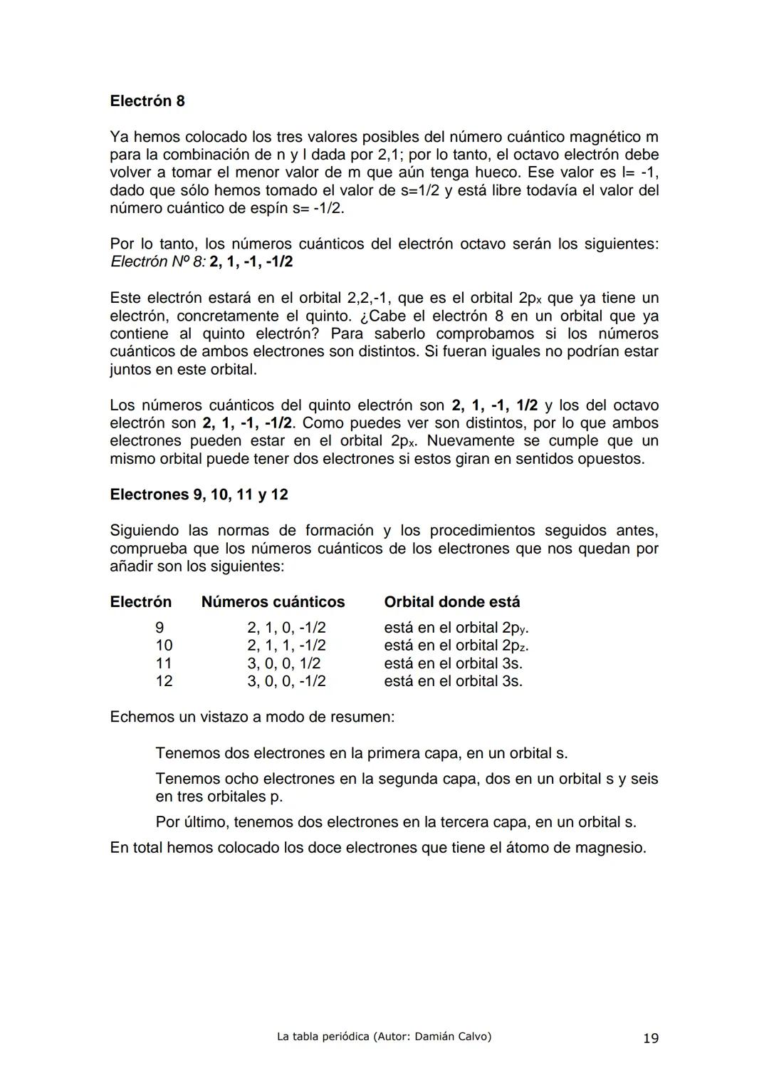 La tabla periódica.
Sistema Periódico de los Elementos
7
10
Alcalinos
Alcalinotémeos
Metales de transición
1
Categoria quimica
Metales
Semim