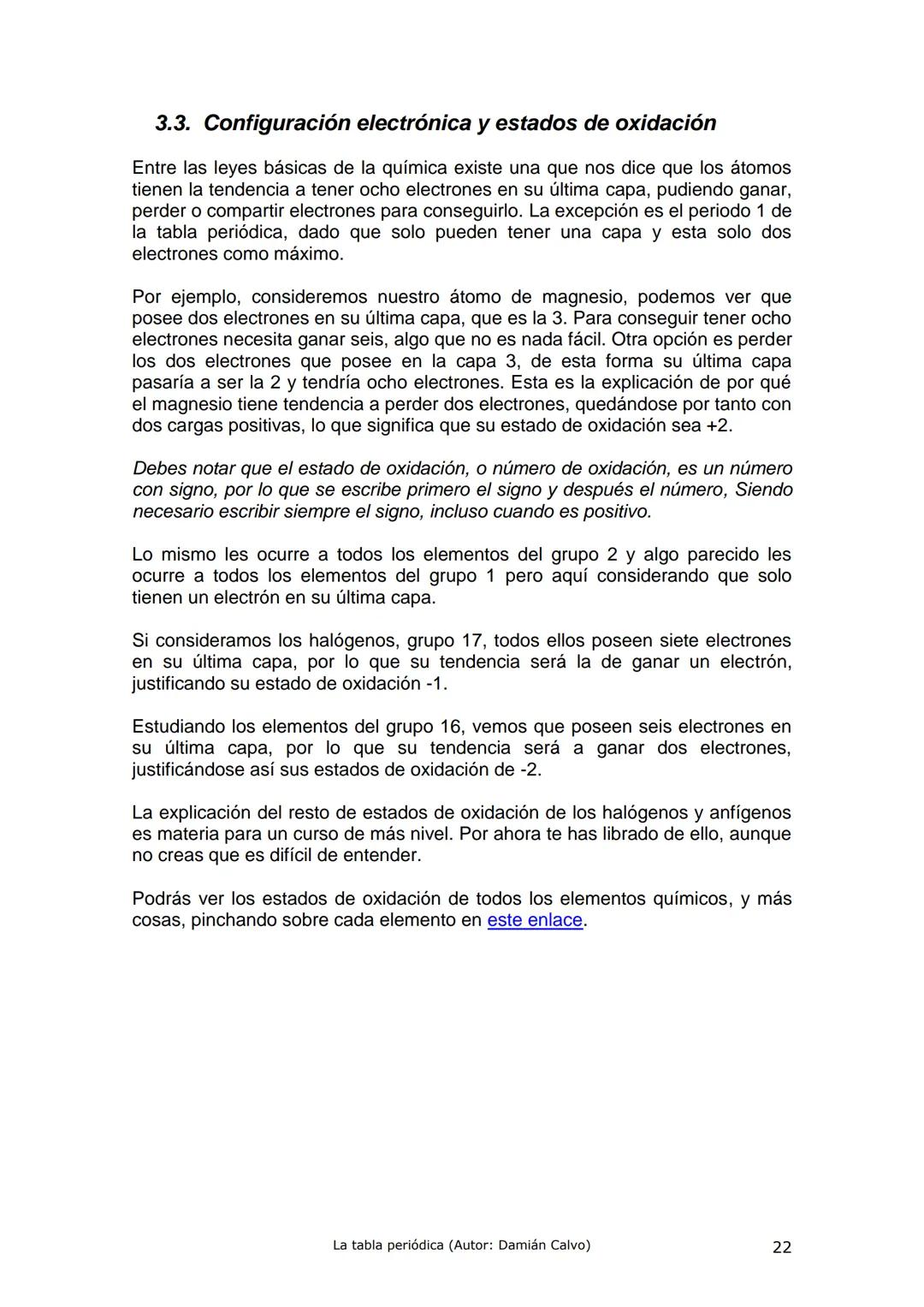 La tabla periódica.
Sistema Periódico de los Elementos
7
10
Alcalinos
Alcalinotémeos
Metales de transición
1
Categoria quimica
Metales
Semim