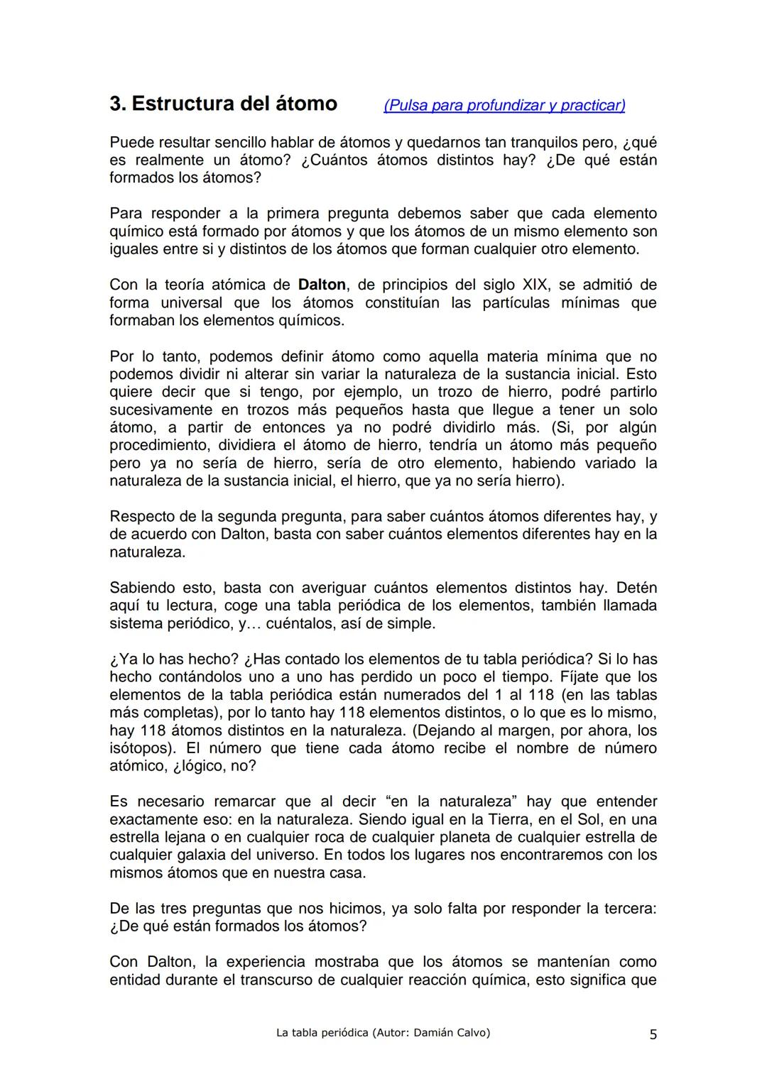 La tabla periódica.
Sistema Periódico de los Elementos
7
10
Alcalinos
Alcalinotémeos
Metales de transición
1
Categoria quimica
Metales
Semim