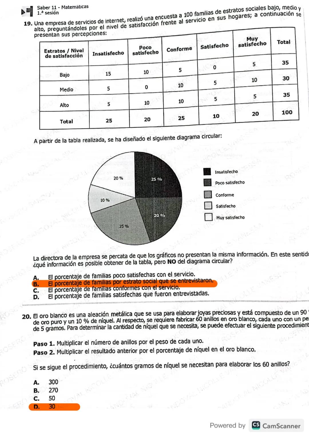 # MATEMÁTICAS
1. Una persona está utilizando alambre para cercar un terreno que tiene forma de triángulo rectángulo y cuya
área es de 54 m²