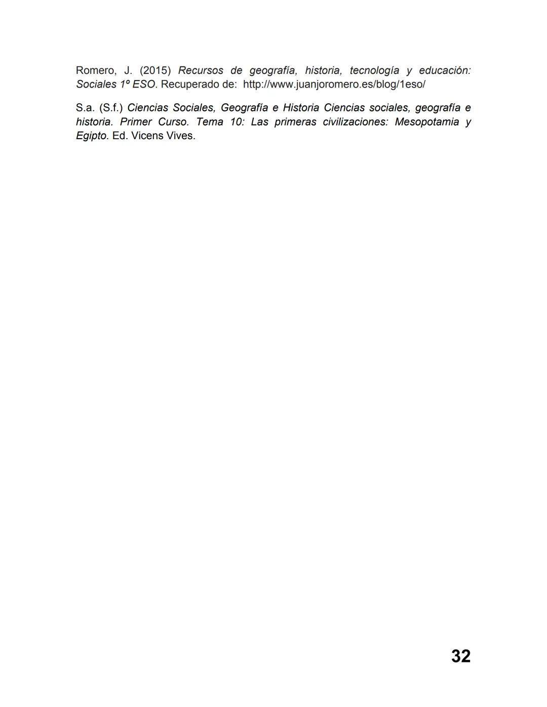 # El Antiguo Egipto
Universidad de Navarra
Máster en Intervención
Educativa y Psicológica
2014/2015 Créditos
Alumnos del Máster en Interv