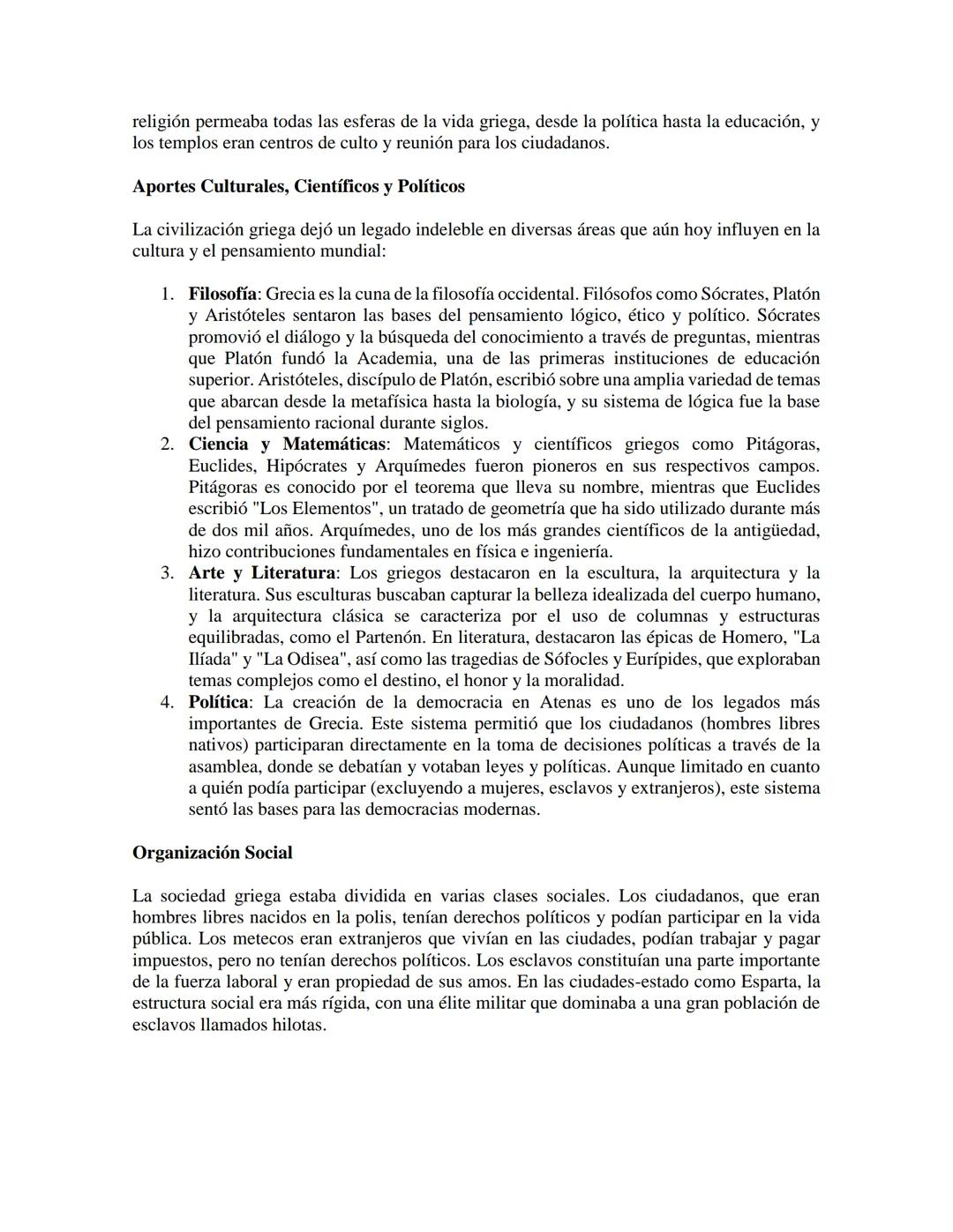 LECTURA CUARTO PERIODO SEXTO
CON BASE A ESTA LECTURA SE EVALUARA: MANDALA, EXAMEN
TIPO ICFES, Y LAS DINAMICAS GRUPALES.
Civilización Griega