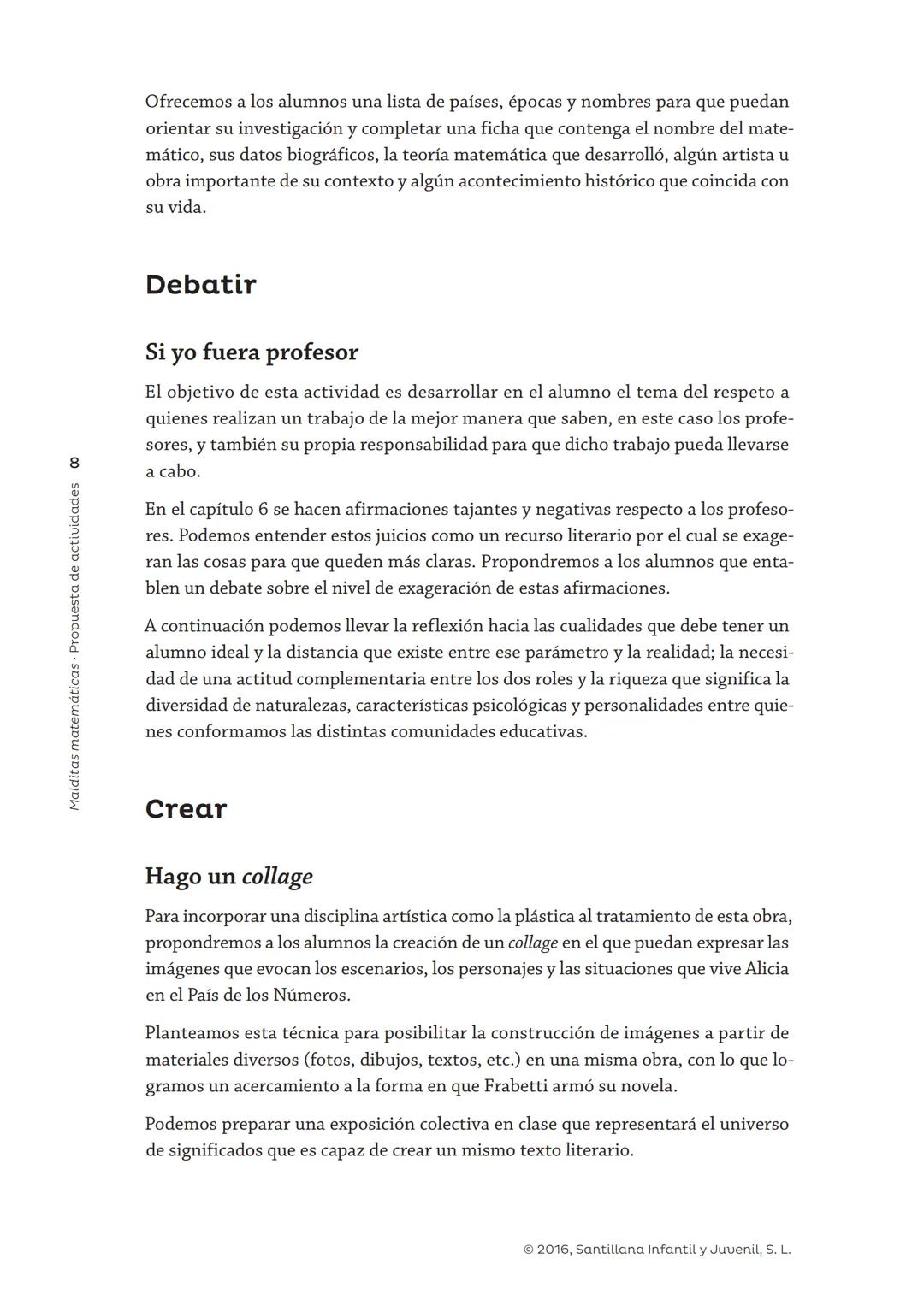 # GUÍA DE LECTURA
# Malditas matemáticas
Carlo Frabetti
loqueleo # Malditas matemáticas
Alicia en el País de los Números
Carlo Frabetti