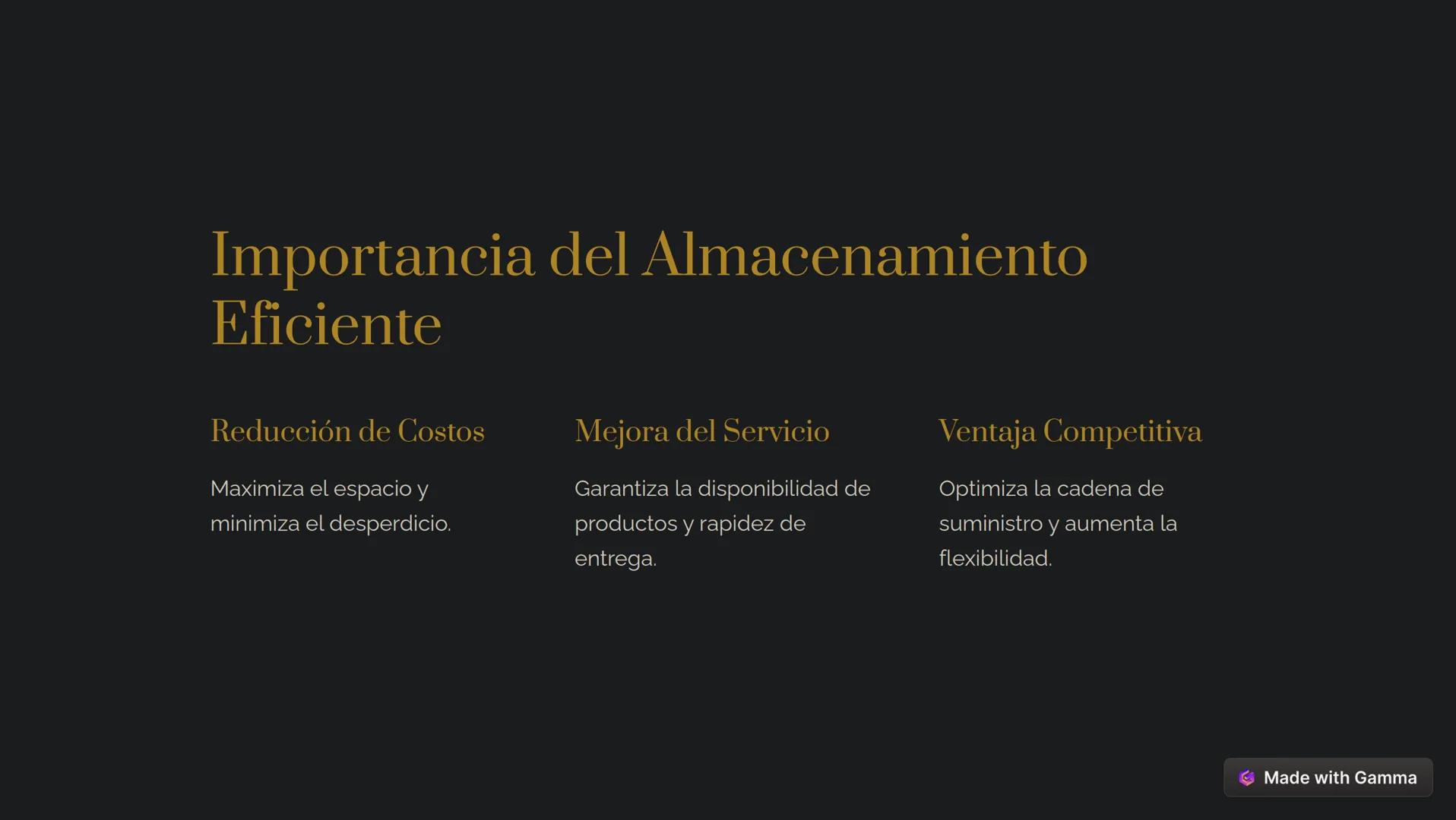 # Logística en el
Almacenamiento
La logística juega un papel crucial en la gestión eficiente del
almacenamiento, optimizando flujos y proce