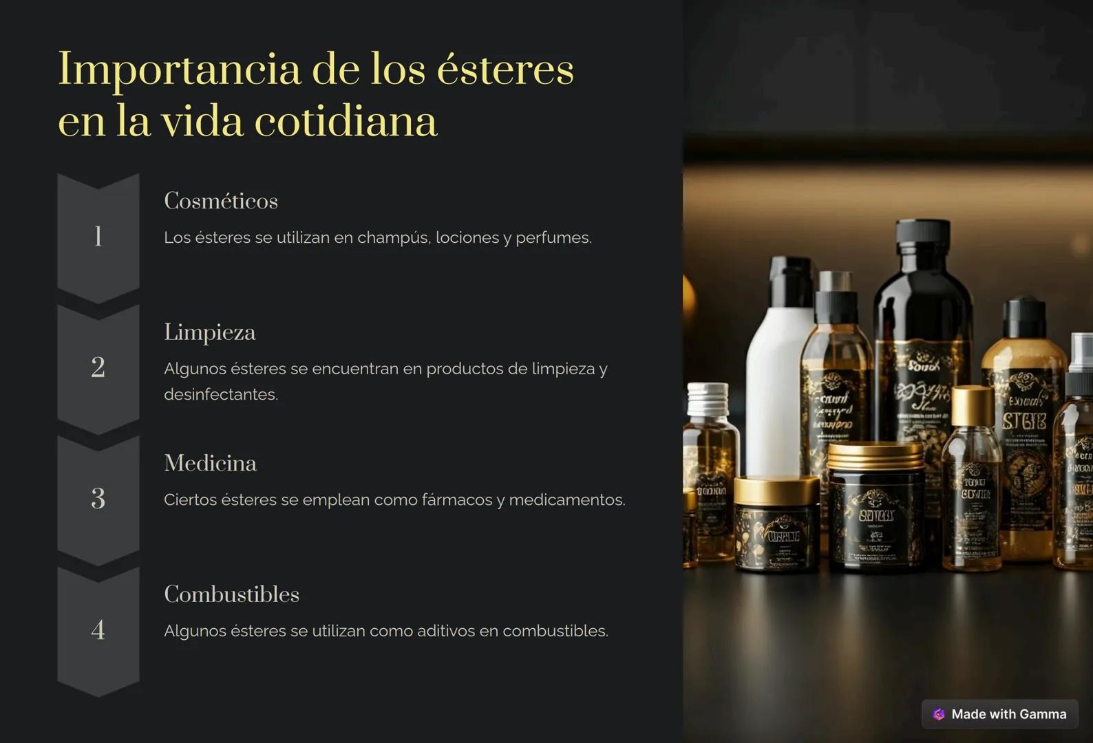 SUTROY
VOUSHLIG
Sonok
Exod
STGB
100
СОЛНЕ
# Ésteres: La química
del sabor y el aroma
Los ésteres son compuestos orgánicos versátiles que de