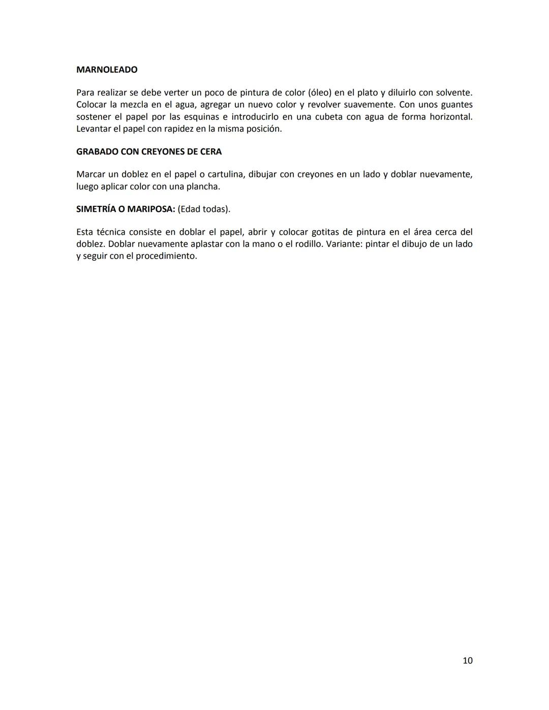 # TÉCNICAS ARTÍSTICAS
Para el estudio descriptivo de una obra de arte es importante considerar los aspectos técnicos y
materiales con que l