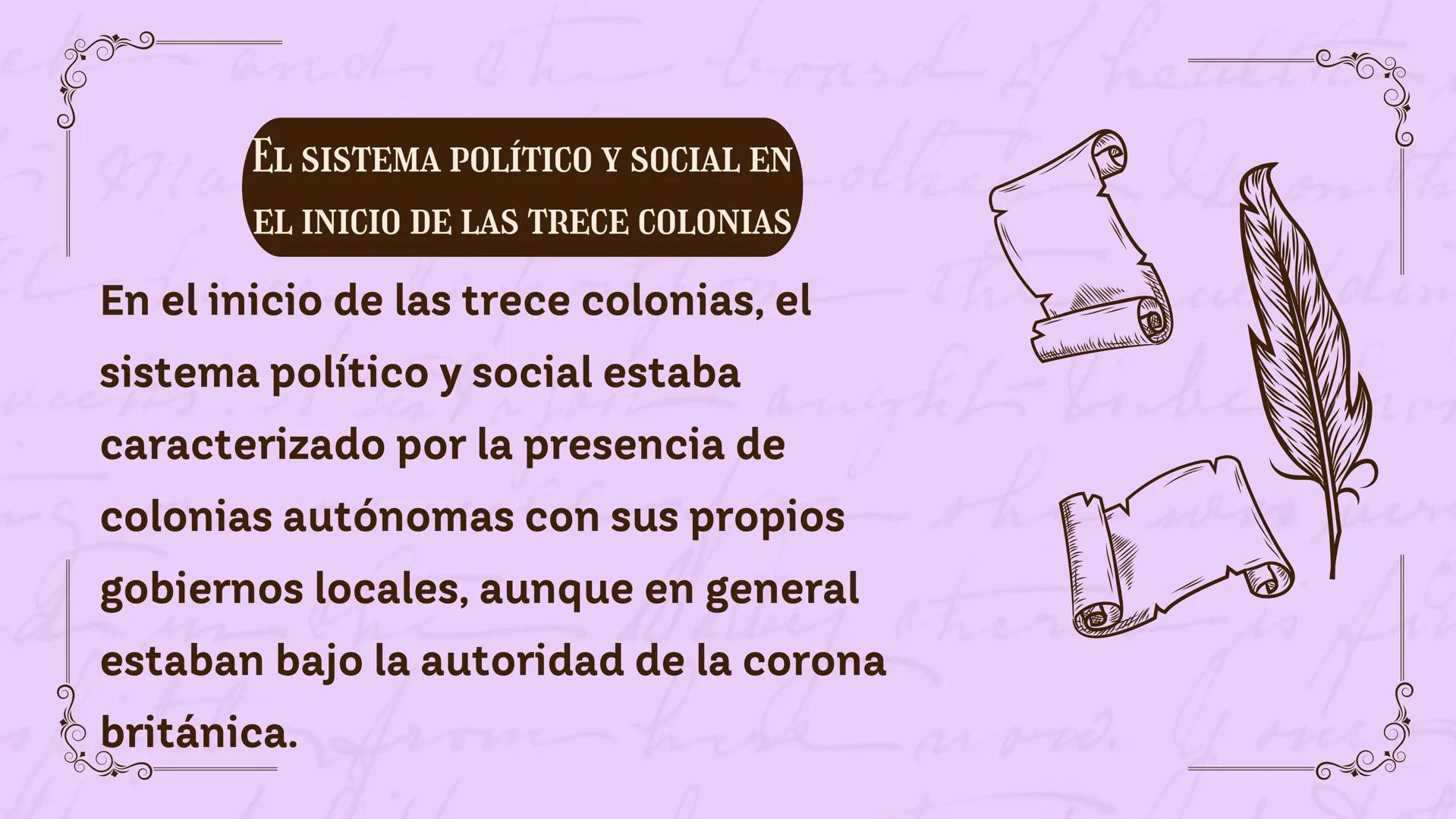 Manical
he
EL INICIO DE
LAS TRECE COLONIAS
Wally ther
now.
dol LAS TRECE COLONIAS
Las trece colonias de Estados Unidos fueron las colonias
b