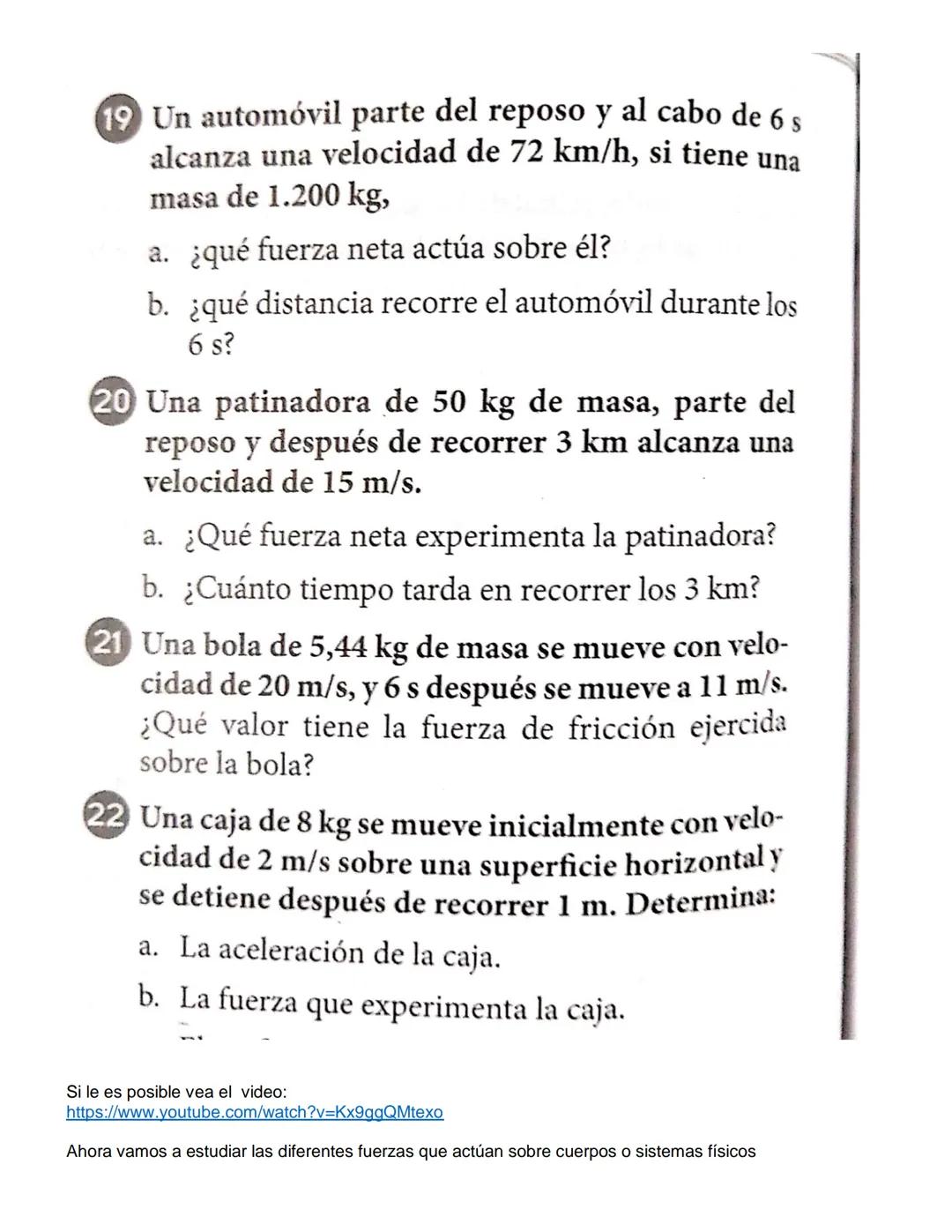 # GUÍA DE TRABAJO FISICA GRADO DECIMO A.B.C 2024
FUERZA Y LEYES DE NEWTON (DINAMICA)
SEPTIEMBRE 30 DE 2024
ACTIVIDAD 1. Lea con atención