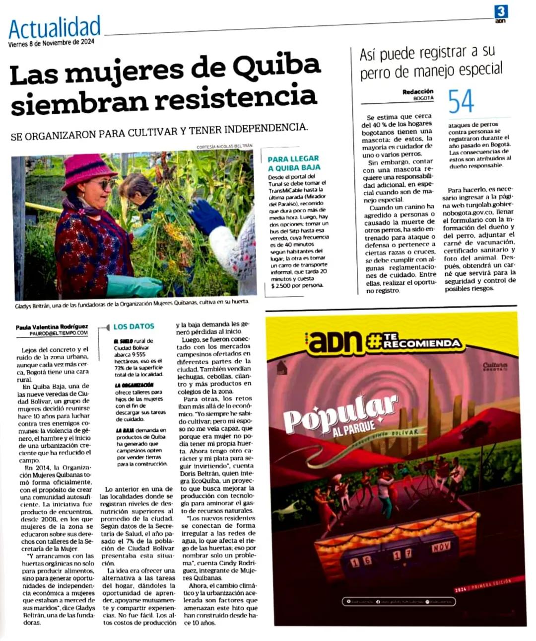 # Agenda Actualidad
CONCURSO de poesía 'Reverso'
este fin de semana en las
bibliotecas públicas de Bogotá.
apn
Viernes 8 de Noviembre de 20