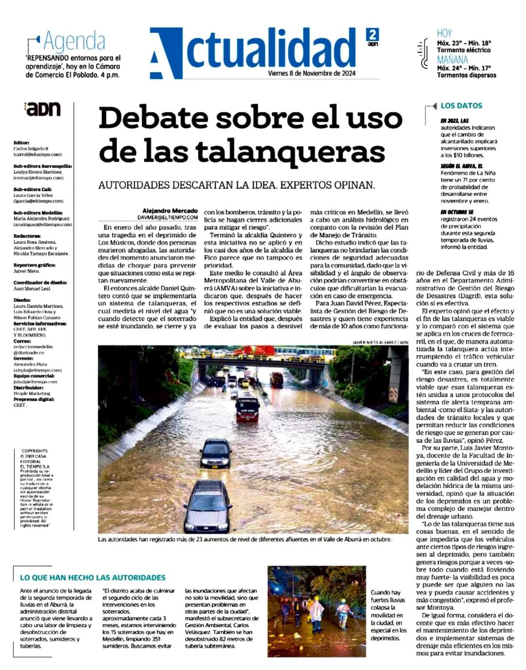 # Agenda Actualidad
CONCURSO de poesía 'Reverso'
este fin de semana en las
bibliotecas públicas de Bogotá.
apn
Viernes 8 de Noviembre de 20