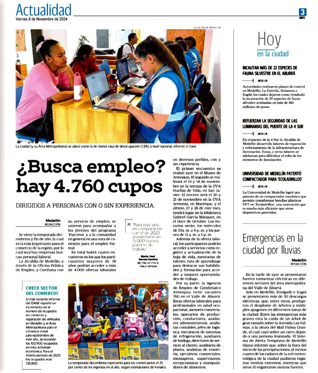 # Agenda Actualidad
CONCURSO de poesía 'Reverso'
este fin de semana en las
bibliotecas públicas de Bogotá.
apn
Viernes 8 de Noviembre de 20