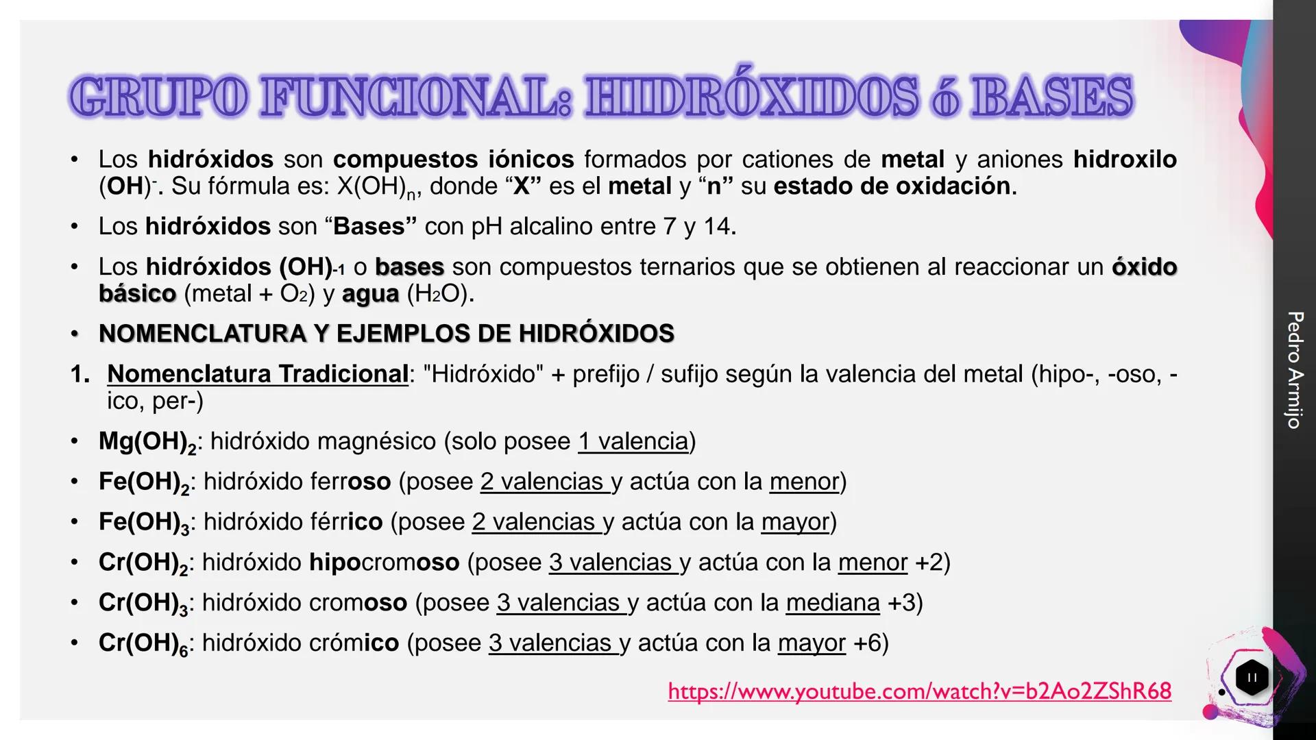 GRUPOS FUNCIONALES
QUÍMICA INORGÁNICA
I.E.D. COLEGIO GERARDO MOLINA RAMÍREZ
ANDRÉS JULIÁN RODRÍGUEZ
MAGISTER EN EDUCACIÓN AMBIENTAL
JORNADA