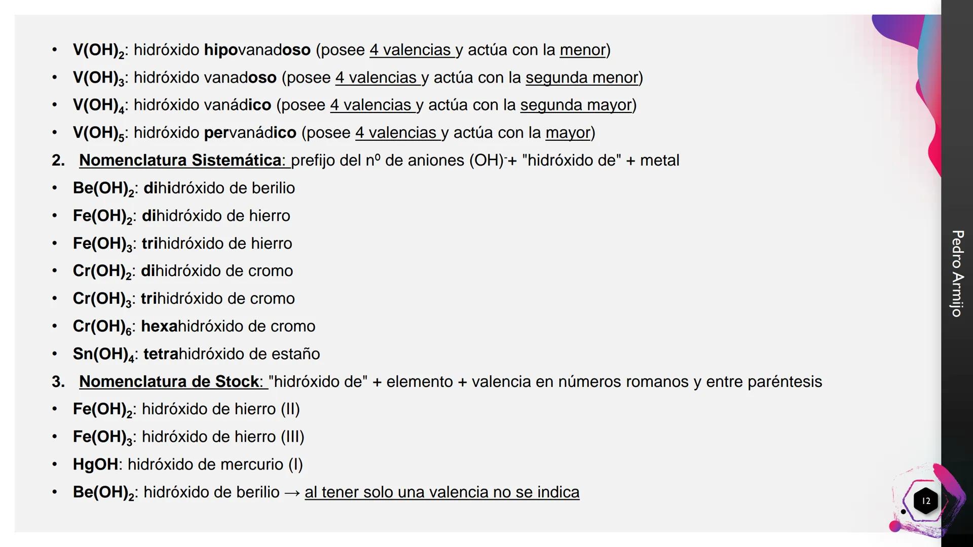GRUPOS FUNCIONALES
QUÍMICA INORGÁNICA
I.E.D. COLEGIO GERARDO MOLINA RAMÍREZ
ANDRÉS JULIÁN RODRÍGUEZ
MAGISTER EN EDUCACIÓN AMBIENTAL
JORNADA