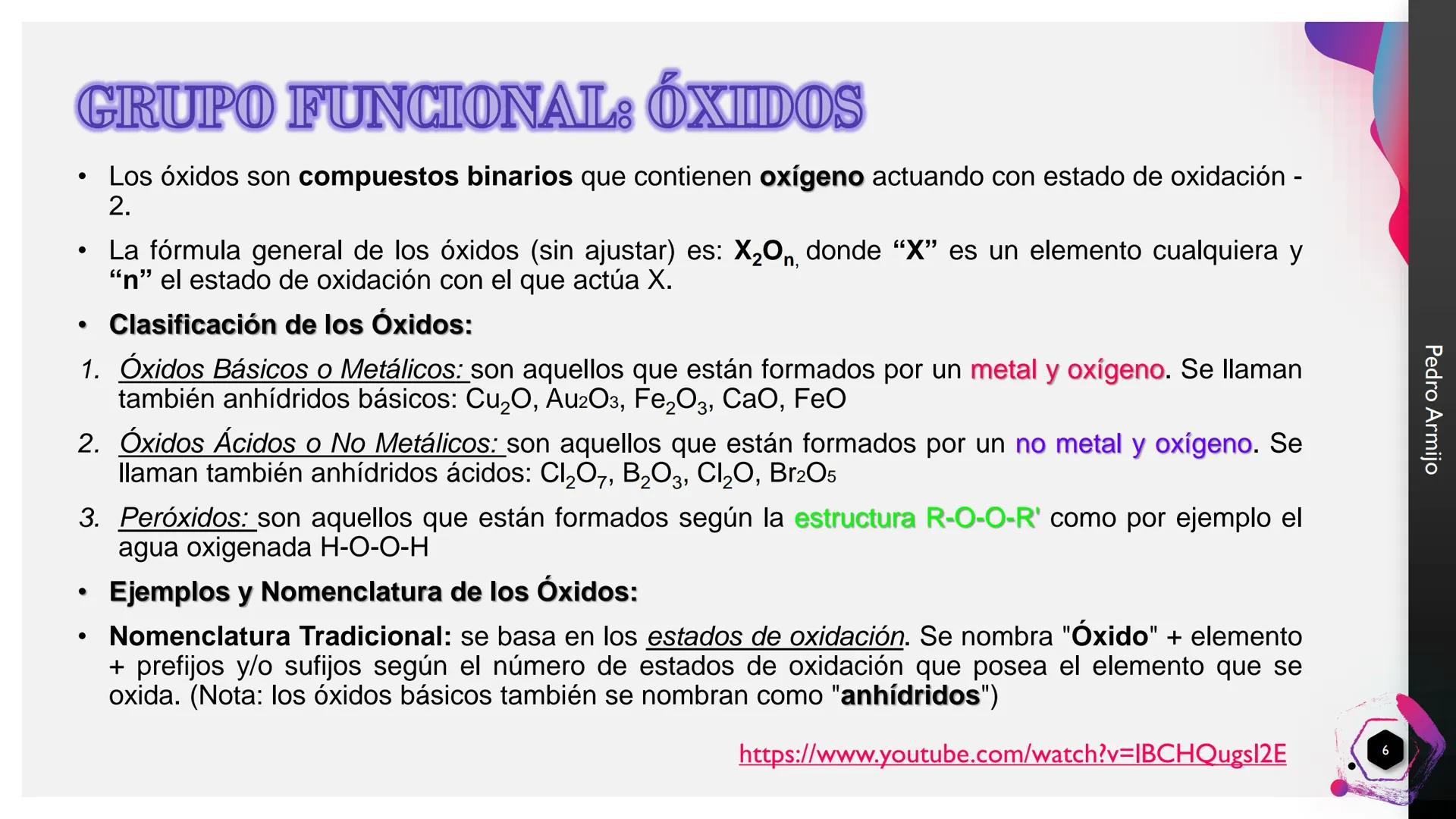 GRUPOS FUNCIONALES
QUÍMICA INORGÁNICA
I.E.D. COLEGIO GERARDO MOLINA RAMÍREZ
ANDRÉS JULIÁN RODRÍGUEZ
MAGISTER EN EDUCACIÓN AMBIENTAL
JORNADA