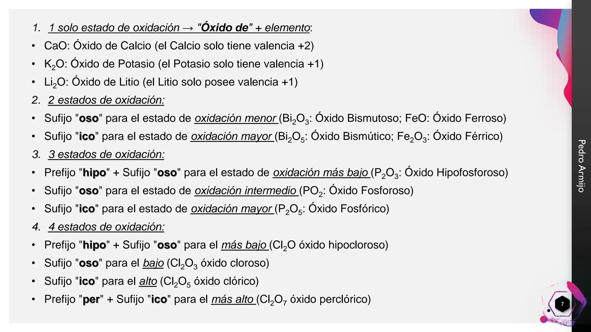 GRUPOS FUNCIONALES
QUÍMICA INORGÁNICA
I.E.D. COLEGIO GERARDO MOLINA RAMÍREZ
ANDRÉS JULIÁN RODRÍGUEZ
MAGISTER EN EDUCACIÓN AMBIENTAL
JORNADA