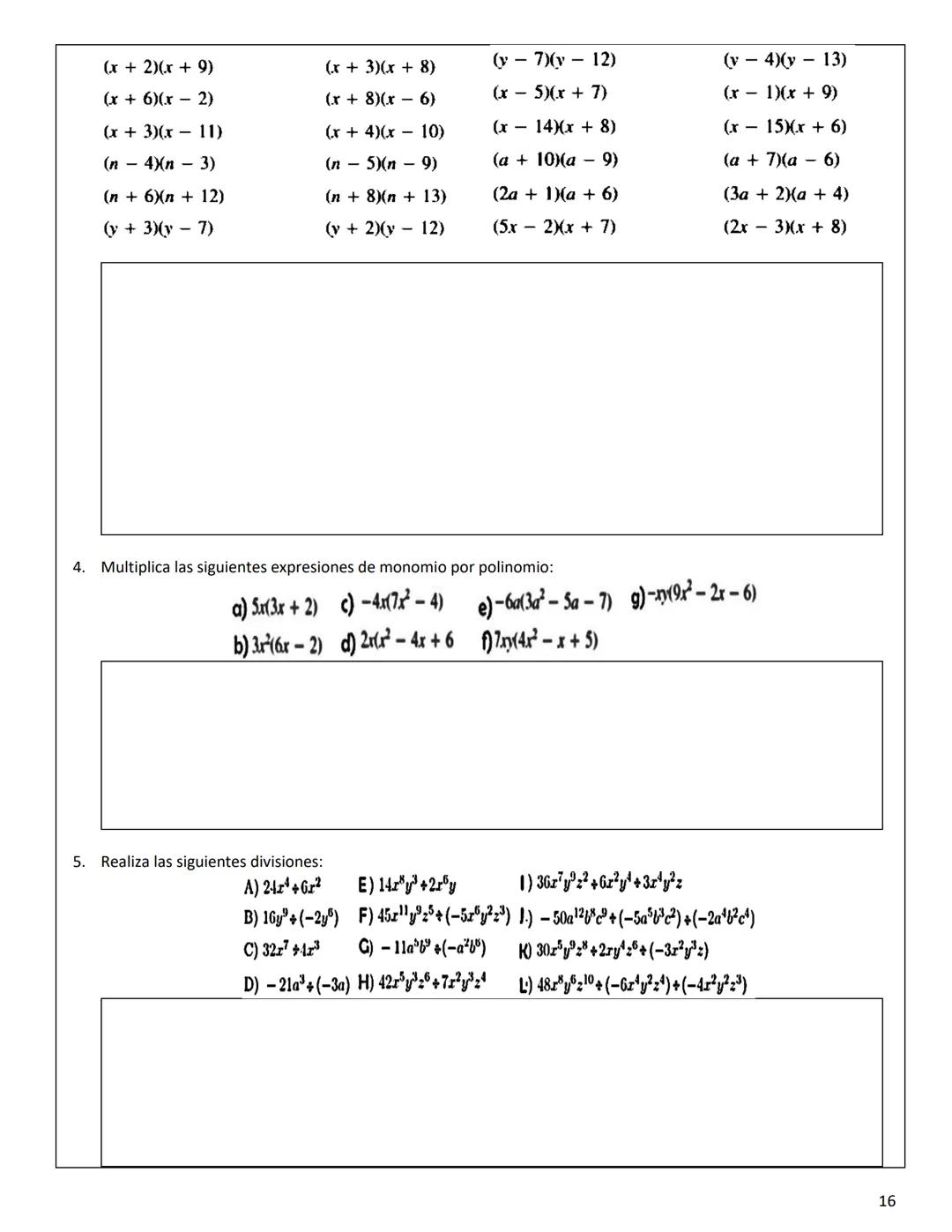 GUÍA DE APRENDIZAJE (MODULO) CLEI 4 (IV)
AREA Y/O ASIGNATURA: MATEMATICAS
N° de Horas: 20 horas (Primera Parte)
Procedimientos: Planificació