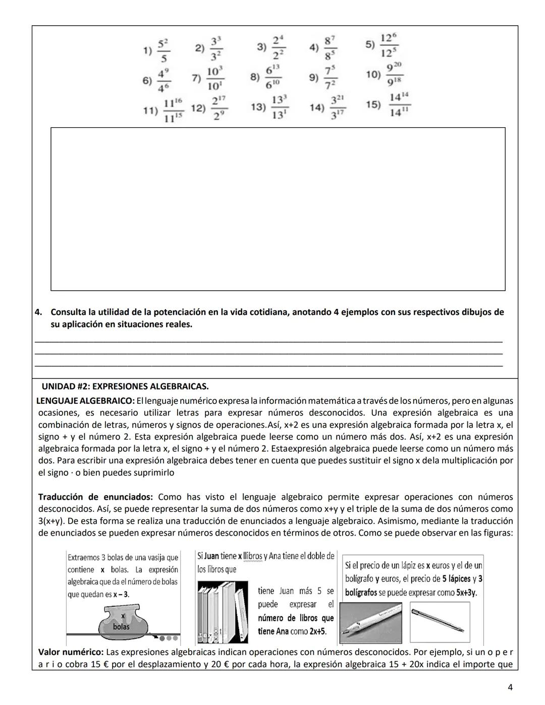 GUÍA DE APRENDIZAJE (MODULO) CLEI 4 (IV)
AREA Y/O ASIGNATURA: MATEMATICAS
N° de Horas: 20 horas (Primera Parte)
Procedimientos: Planificació