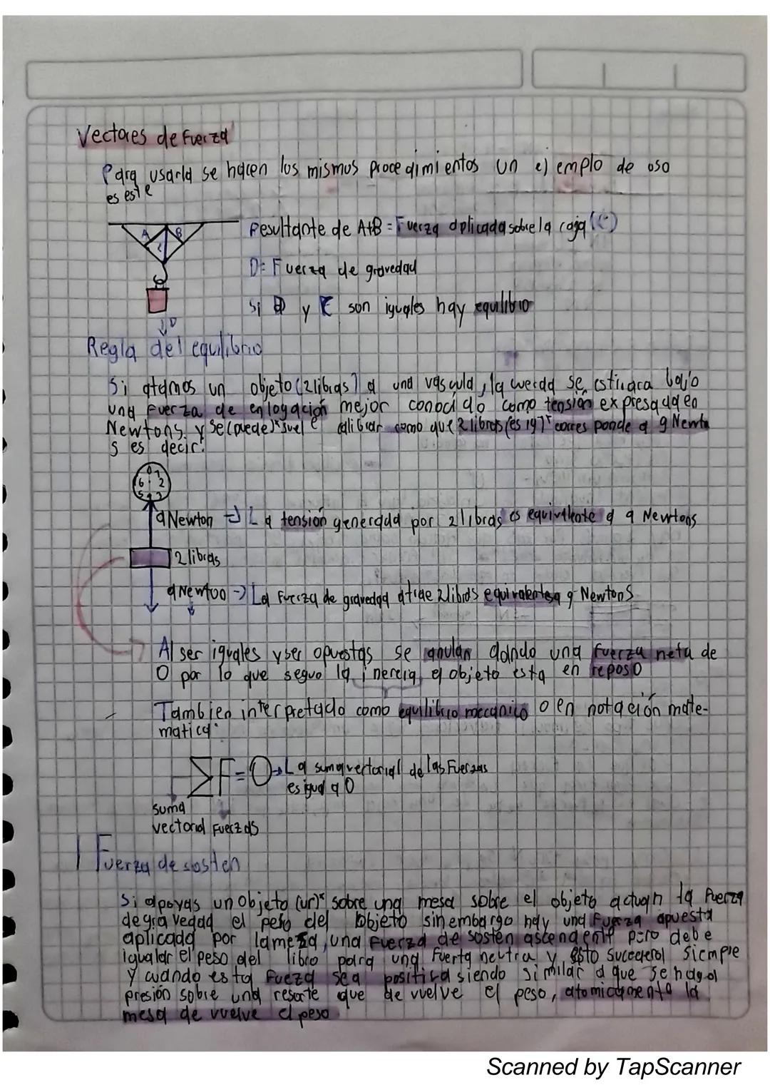 Unidad 1. Mecanica
# Leyes de Newton Primerd
* Inencia La inercia no es un tipo de fuerza, es ung propiedad de toda
la materia de resistir a