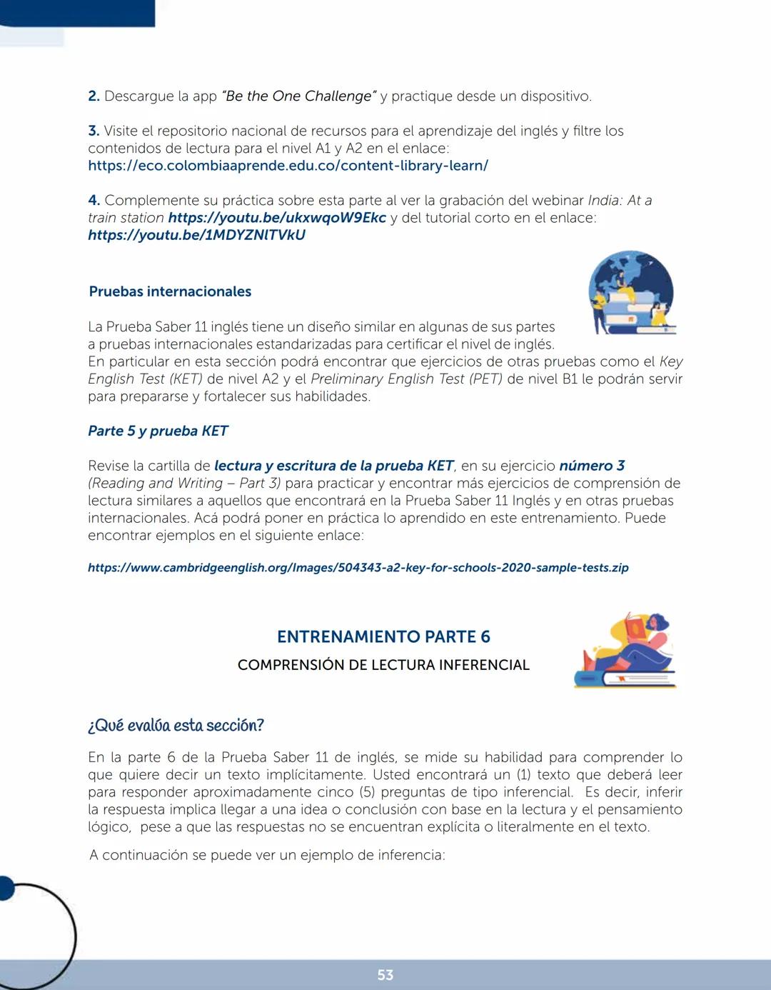 B
Plan
Distrital de
Bilingüismo
BGlobal
Know Now 2.0
Achieving Skills, Preparing for Life
La BOGOTÁ
que estamos construyendo
BRITISH
COUNCIL