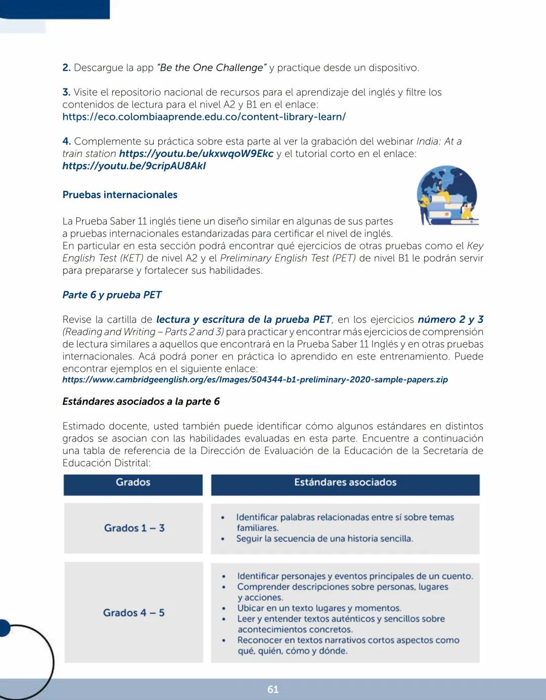 B
Plan
Distrital de
Bilingüismo
BGlobal
Know Now 2.0
Achieving Skills, Preparing for Life
La BOGOTÁ
que estamos construyendo
BRITISH
COUNCIL
