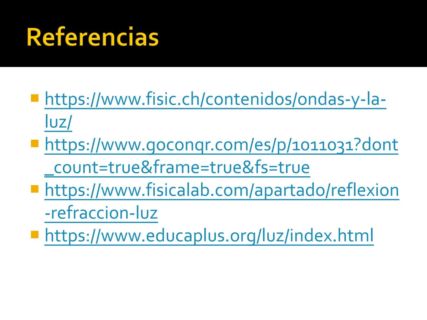 http://ilusionesopticasymas.blogspot.com/ # LUZ # Qué es?
- Clase de energía
- Es una onda (cambios repetidos en un medio)
- Hace parte