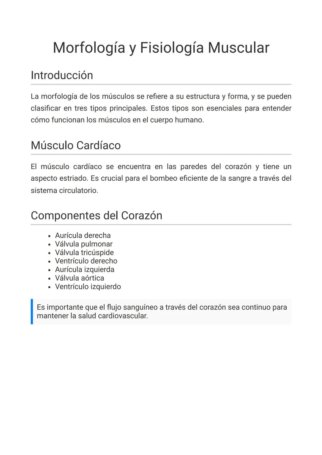 # Morfología y Fisiología Muscular
Introducción
La morfología de los músculos se refiere a su estructura y forma, y se pueden
clasificar e
