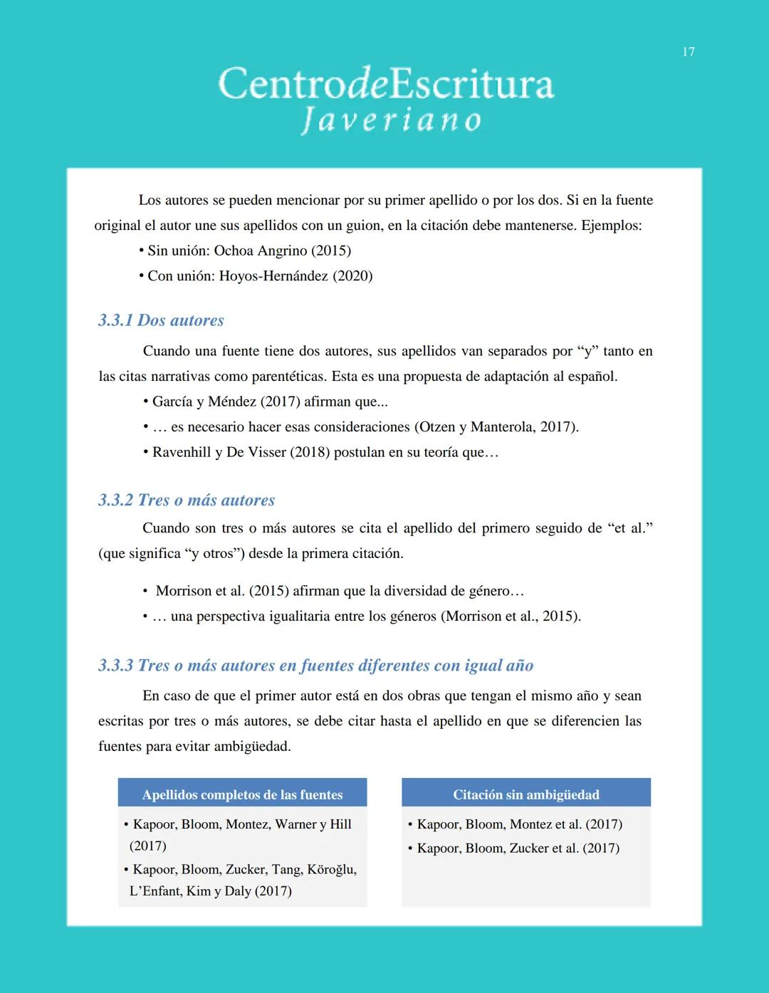 Centrode Escritura
Javeriano
Normas APA
Séptima edición
Pontificia Universidad Javeriana
Seccional Cali
Julio de 2020 CentrodeEscritura
Jave