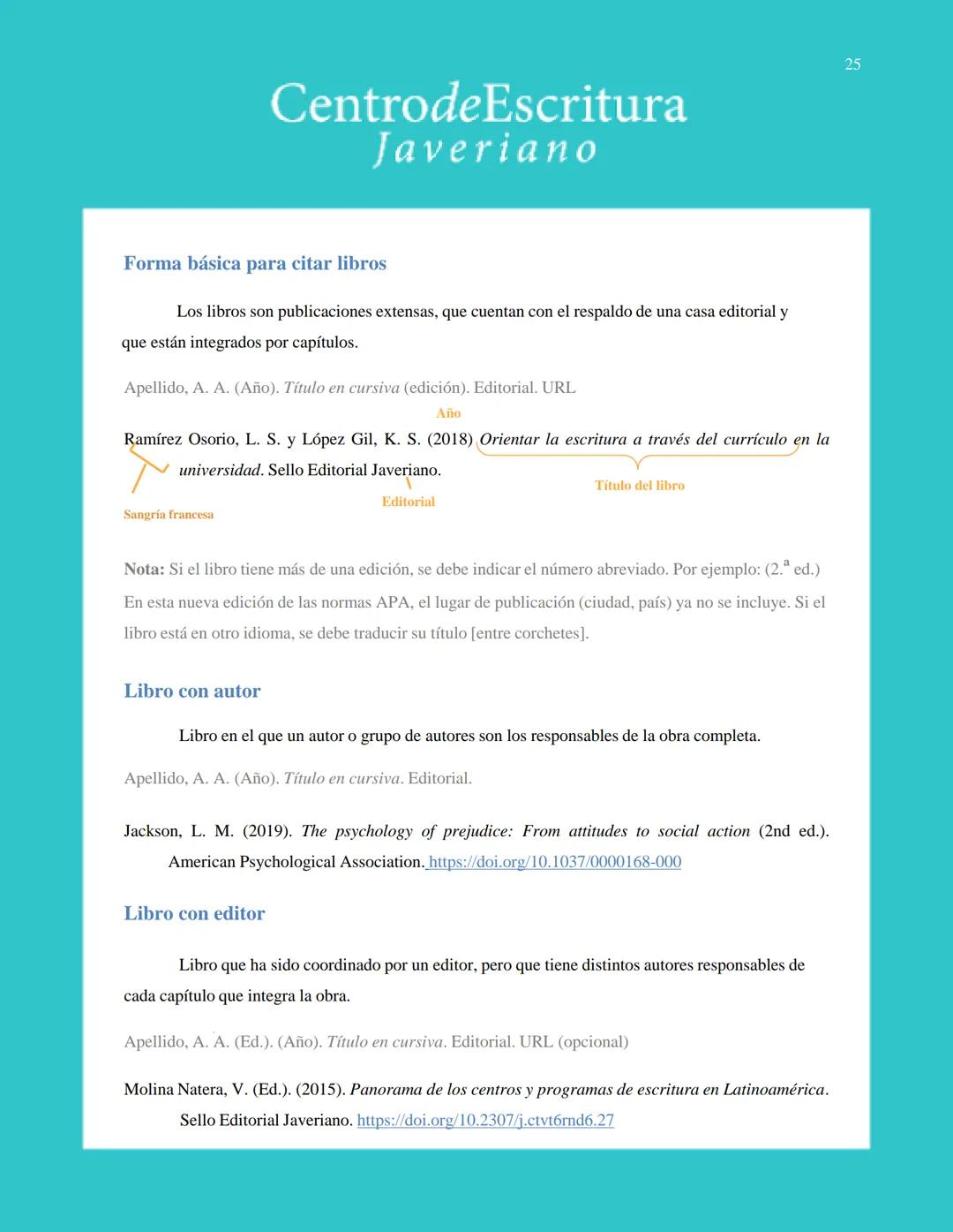 Centrode Escritura
Javeriano
Normas APA
Séptima edición
Pontificia Universidad Javeriana
Seccional Cali
Julio de 2020 CentrodeEscritura
Jave