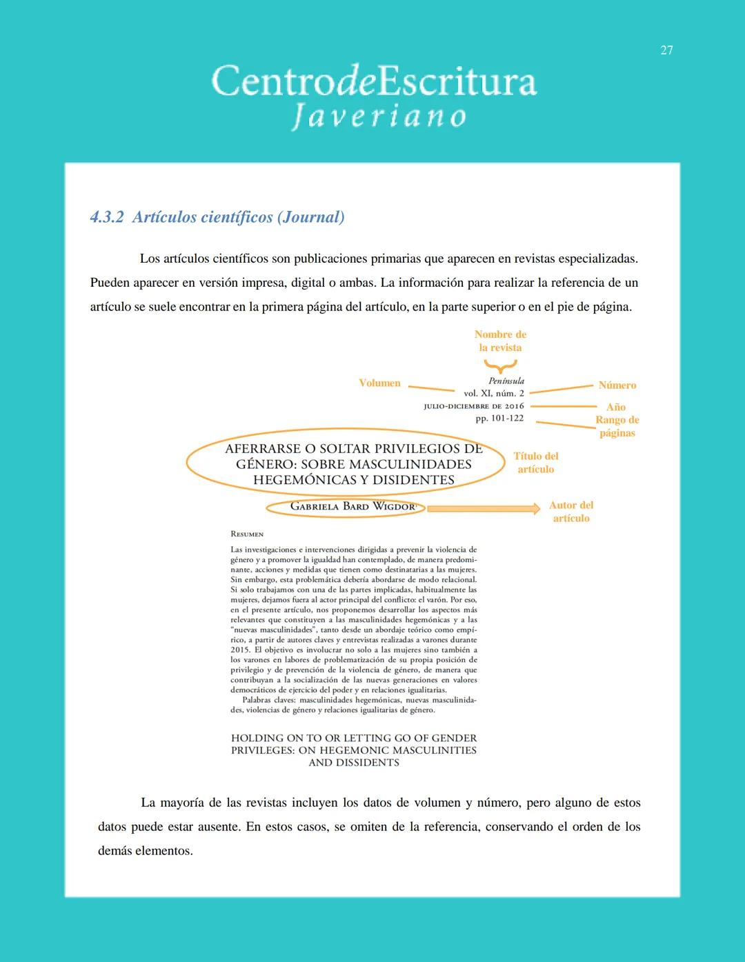 Centrode Escritura
Javeriano
Normas APA
Séptima edición
Pontificia Universidad Javeriana
Seccional Cali
Julio de 2020 CentrodeEscritura
Jave