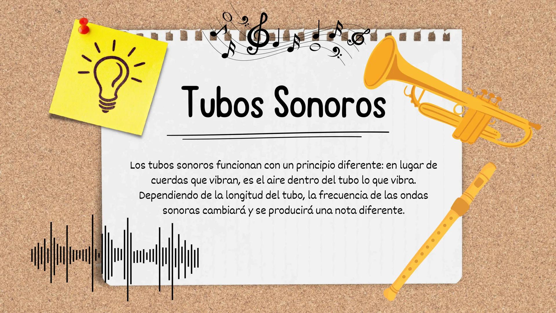 El Misterio de los Sonidos:
Cuerdas, Tubos y la Voz
Humana Indice
1
• CUERDAS SONORAS
4
• EXPERIMENTO
2
• TUBOS SONOROS
3
• VOZ HUMA