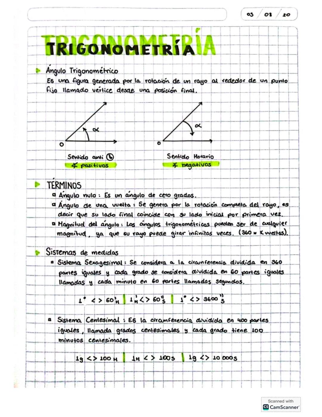 Trigonometría