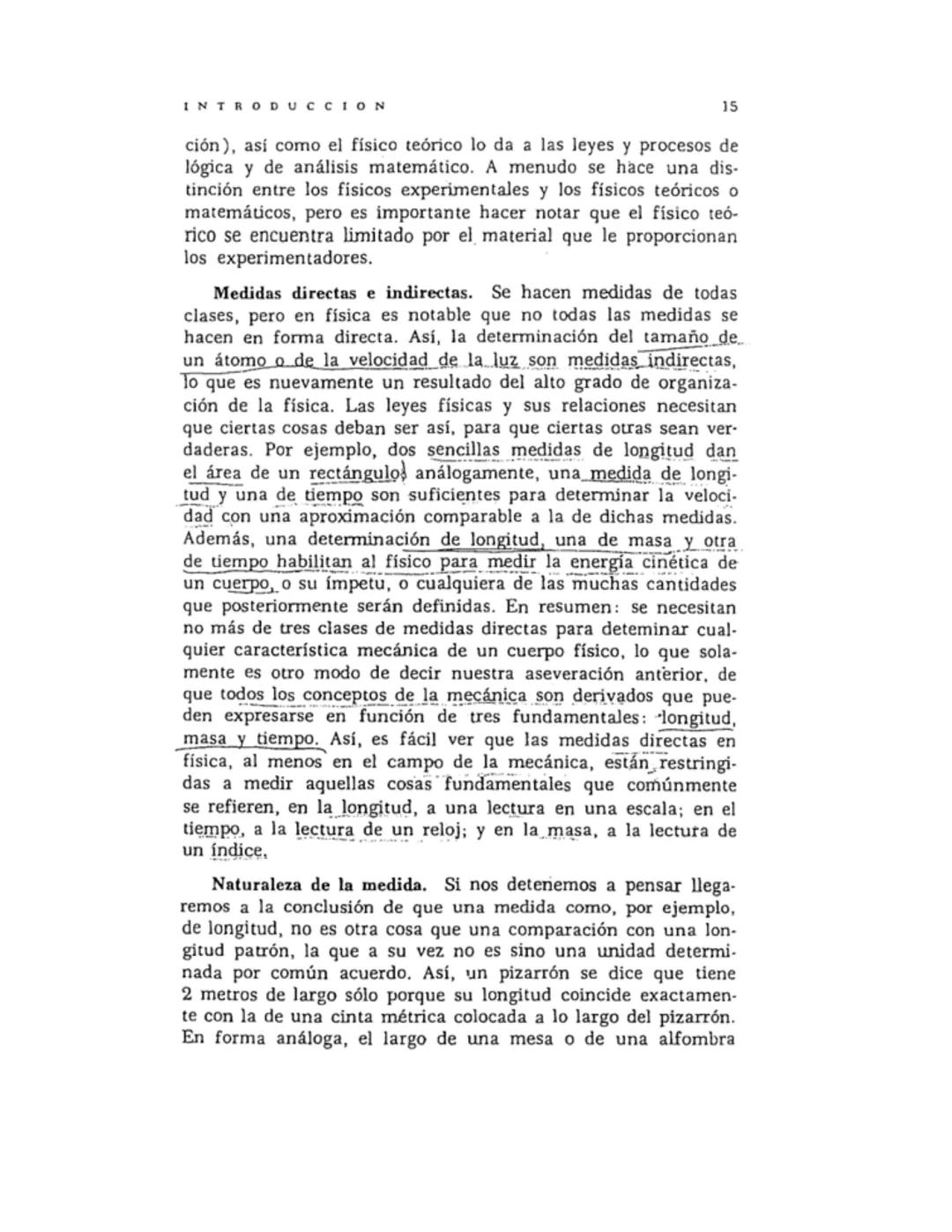 # Capitulo 1
# INTRODUCCION
EL METODO CIENTIFICO; CONCEPTOS
FUNDAMENTALES; MEDIDAS Y UNIDADES
BASICAS
Para muchos, la física es un tema m