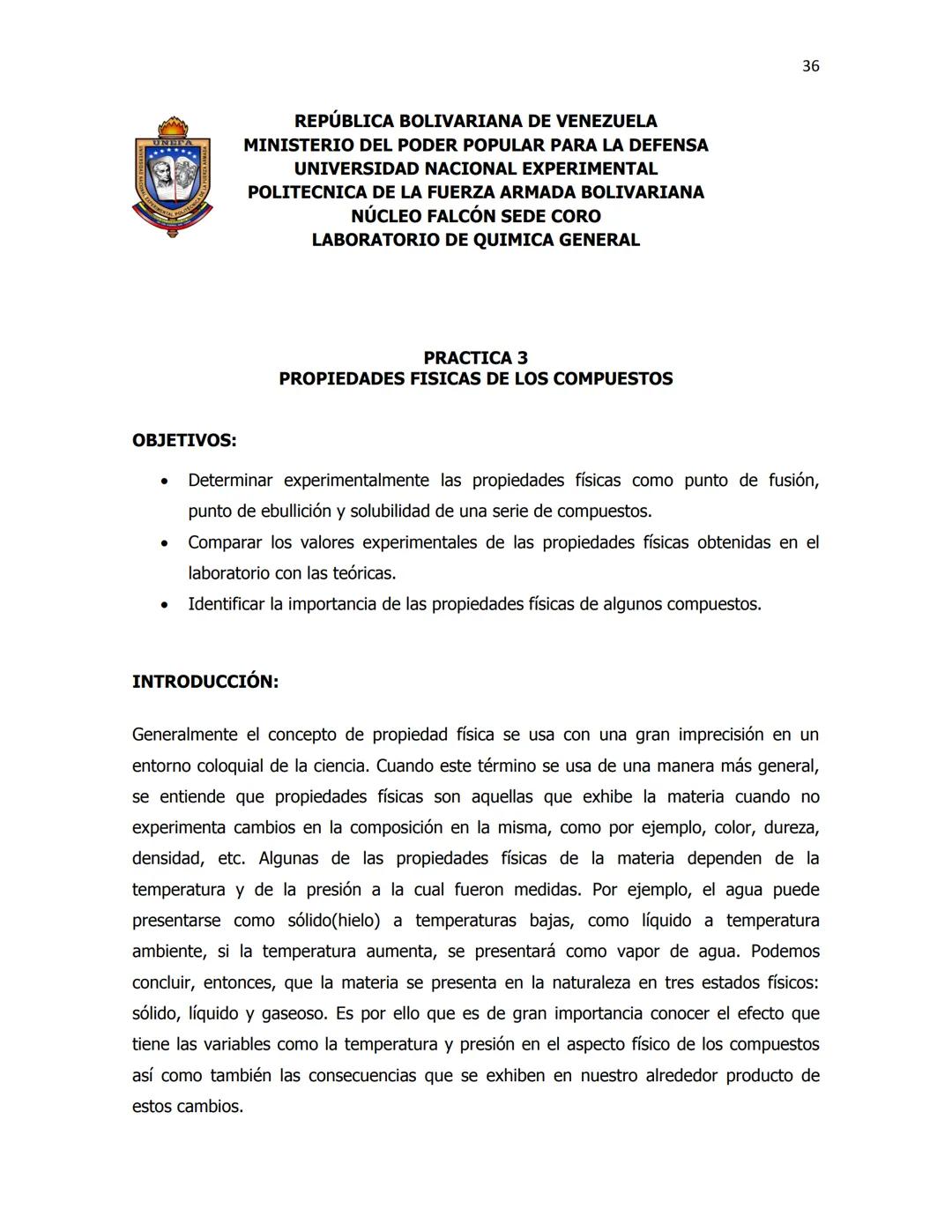 REPÚBLICA BOLIVARIANA DE VENEZUELA
MINISTERIO DEL PODER POPULAR PARA LA DEFENSA
UNIVERSIDAD NACIONAL EXPERIMENTAL
POLITECNICA DE LA FUERZA A
