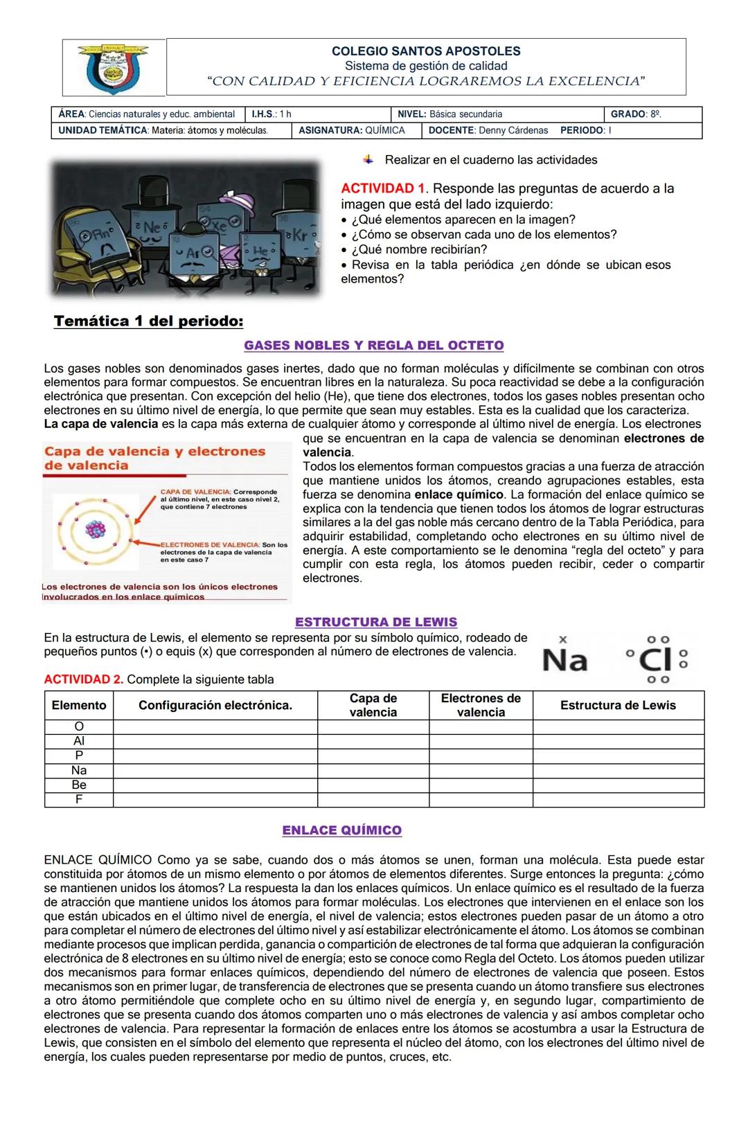 --- OCR Start ---
Para determinar si un compuesto está unido por enlace iónico o covalente se usa la tabla de electronegatividad.
Si se dese