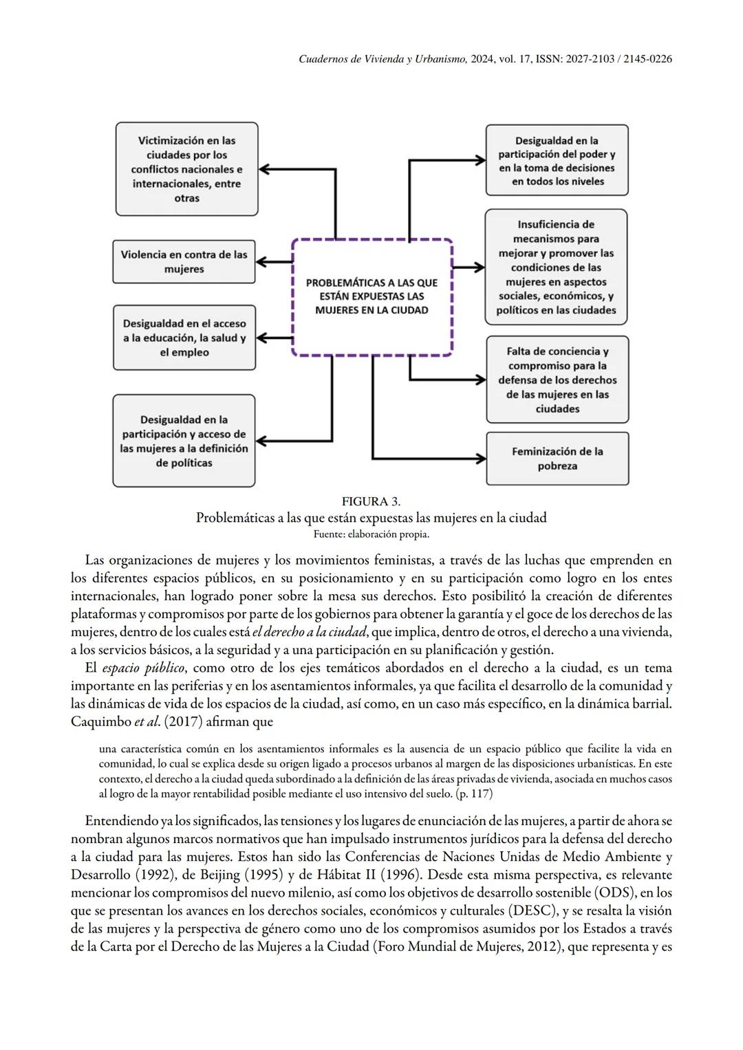# VIVIENDA
URBANISMO
ISSN: 2145-0226 (En línea) | ISSN: 2027-2103 (Impreso)
Vol. 17
Publicación continua
Artículos
Mujeres al borde: tensi