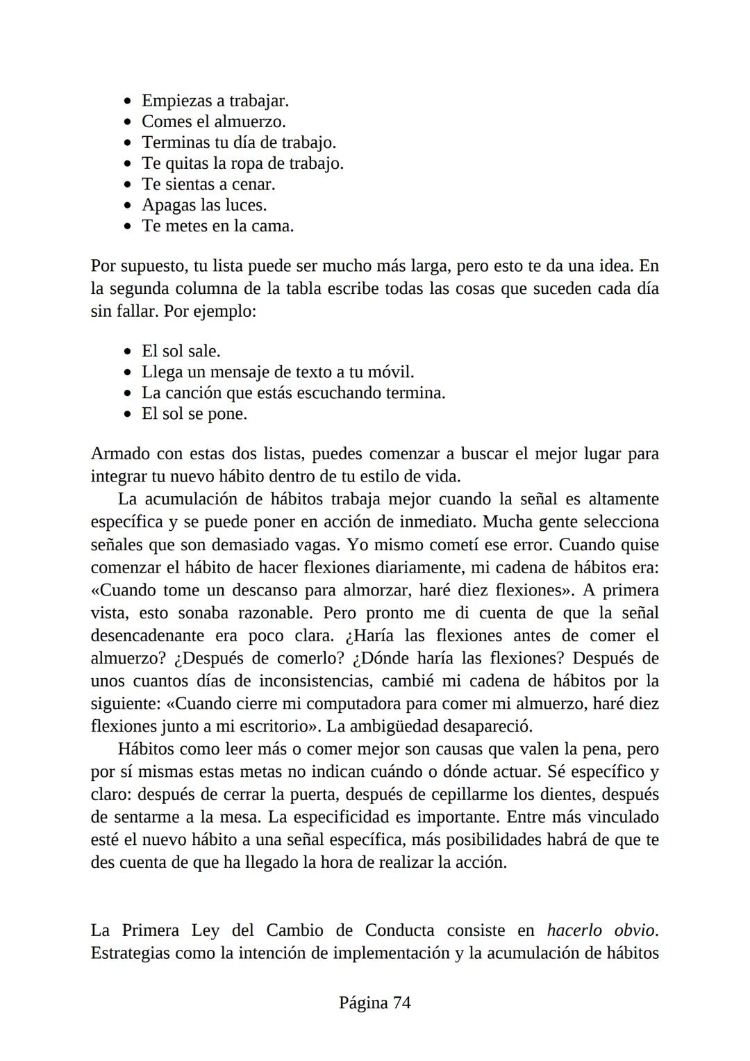 HÁBITOS
ATÓMICOS
UN MÉTODO SENCILLO Y COMPROBADO
PARA DESARROLLAR BUENOS HÁBITOS
Y ELIMINAR LOS MALOS
se
Lectulandia
JAMES CLEAR Hábitos ató