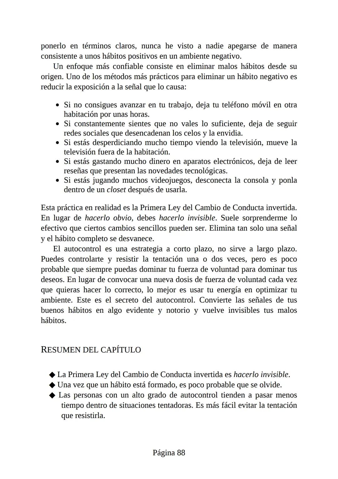 HÁBITOS
ATÓMICOS
UN MÉTODO SENCILLO Y COMPROBADO
PARA DESARROLLAR BUENOS HÁBITOS
Y ELIMINAR LOS MALOS
se
Lectulandia
JAMES CLEAR Hábitos ató