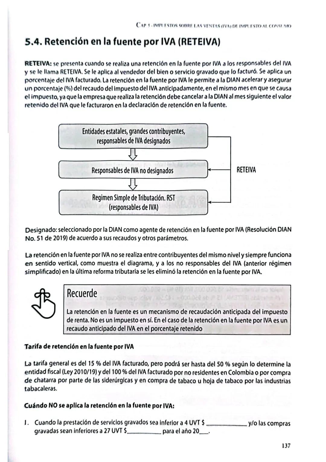 --- OCR Start ---
5
Impuestos sobre las ventas (IVA)
e impuesto al consumo
5.1. Fundamentos tributarios
Siempre la información financiera es