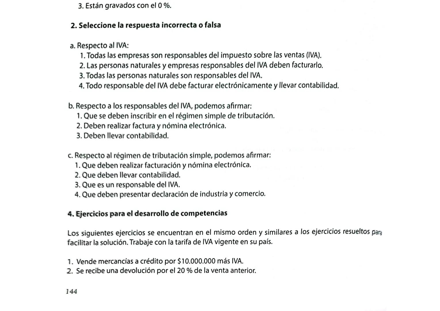 --- OCR Start ---
5
Impuestos sobre las ventas (IVA)
e impuesto al consumo
5.1. Fundamentos tributarios
Siempre la información financiera es