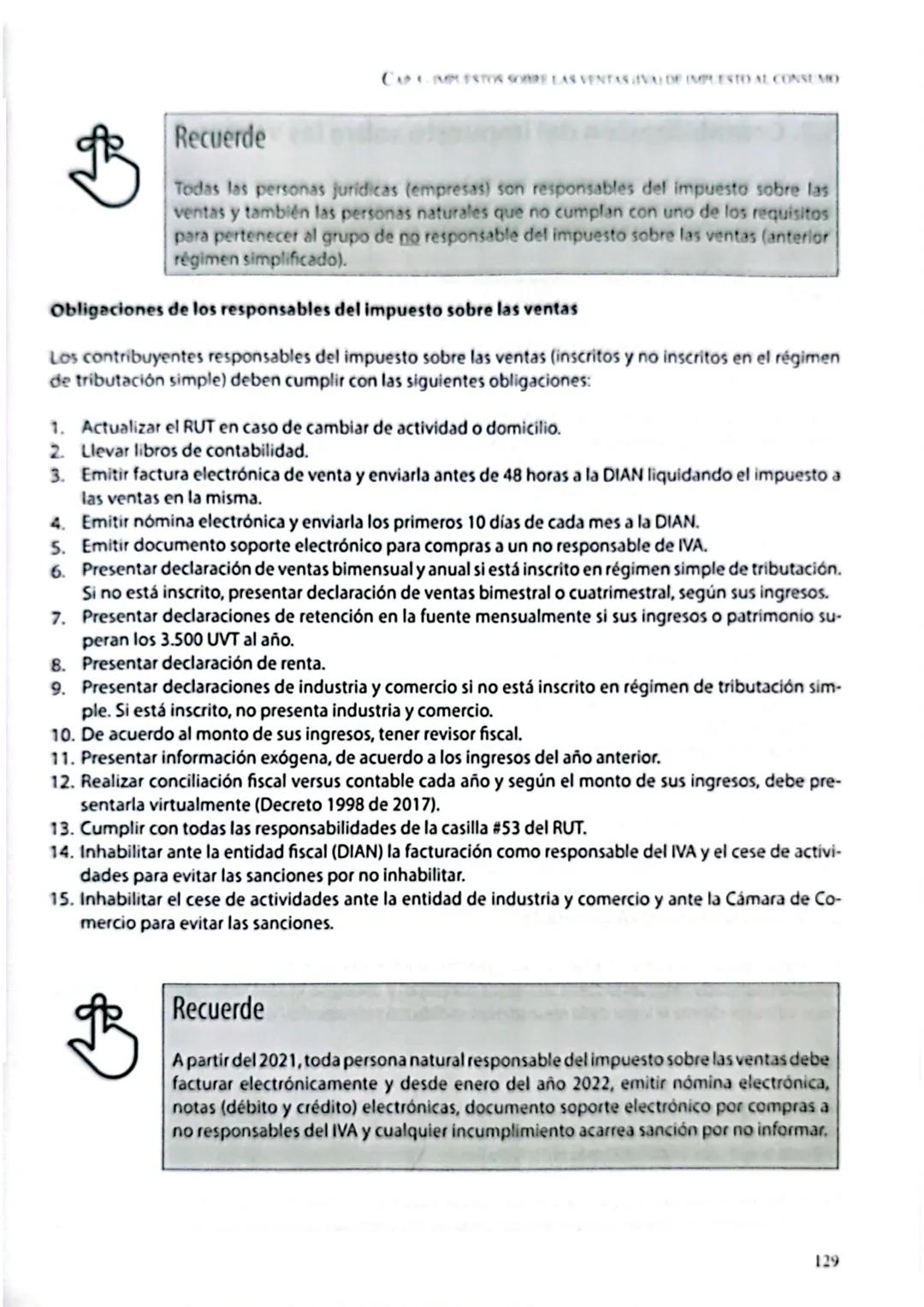 --- OCR Start ---
5
Impuestos sobre las ventas (IVA)
e impuesto al consumo
5.1. Fundamentos tributarios
Siempre la información financiera es