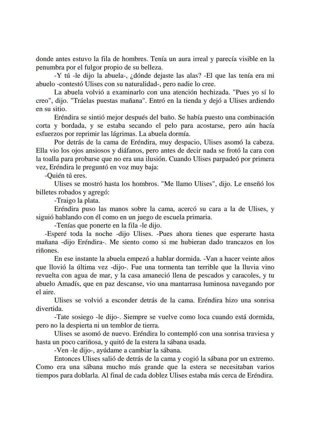 # La Increíble y Triste Historia de la Cándida
# Eréndira y su Abuela Desalmada
Gabriel García Márquez
Eréndira estaba bañando a la abuela