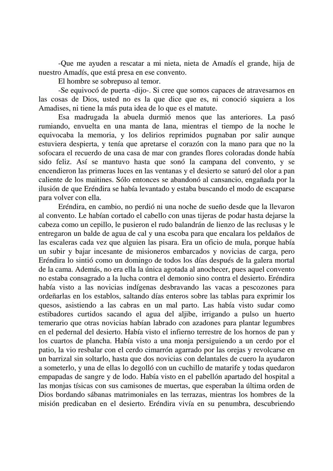 # La Increíble y Triste Historia de la Cándida
# Eréndira y su Abuela Desalmada
Gabriel García Márquez
Eréndira estaba bañando a la abuela