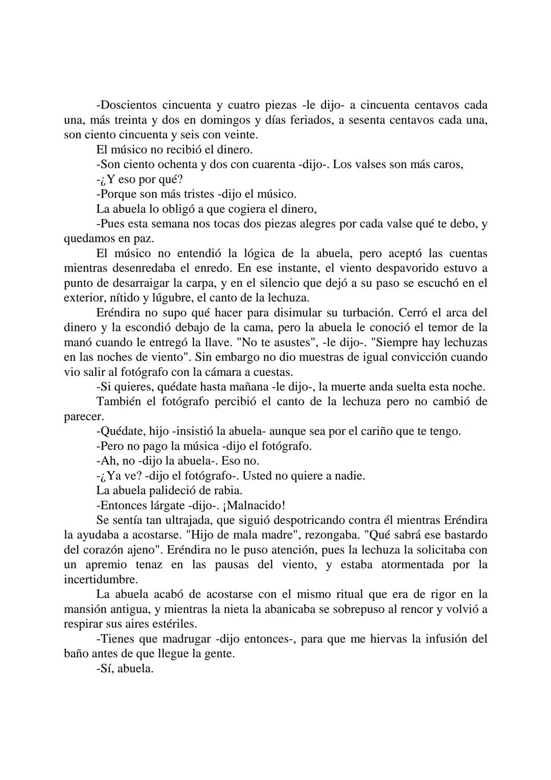 # La Increíble y Triste Historia de la Cándida
# Eréndira y su Abuela Desalmada
Gabriel García Márquez
Eréndira estaba bañando a la abuela