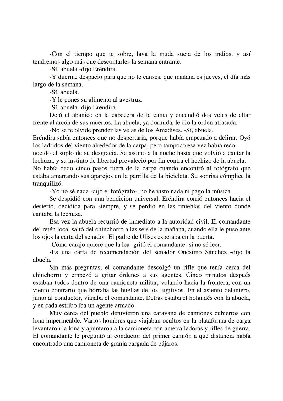 # La Increíble y Triste Historia de la Cándida
# Eréndira y su Abuela Desalmada
Gabriel García Márquez
Eréndira estaba bañando a la abuela