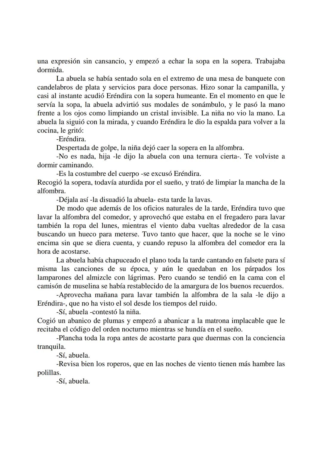 # La Increíble y Triste Historia de la Cándida
# Eréndira y su Abuela Desalmada
Gabriel García Márquez
Eréndira estaba bañando a la abuela