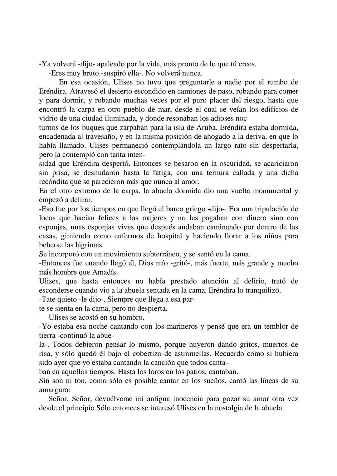 # La Increíble y Triste Historia de la Cándida
# Eréndira y su Abuela Desalmada
Gabriel García Márquez
Eréndira estaba bañando a la abuela