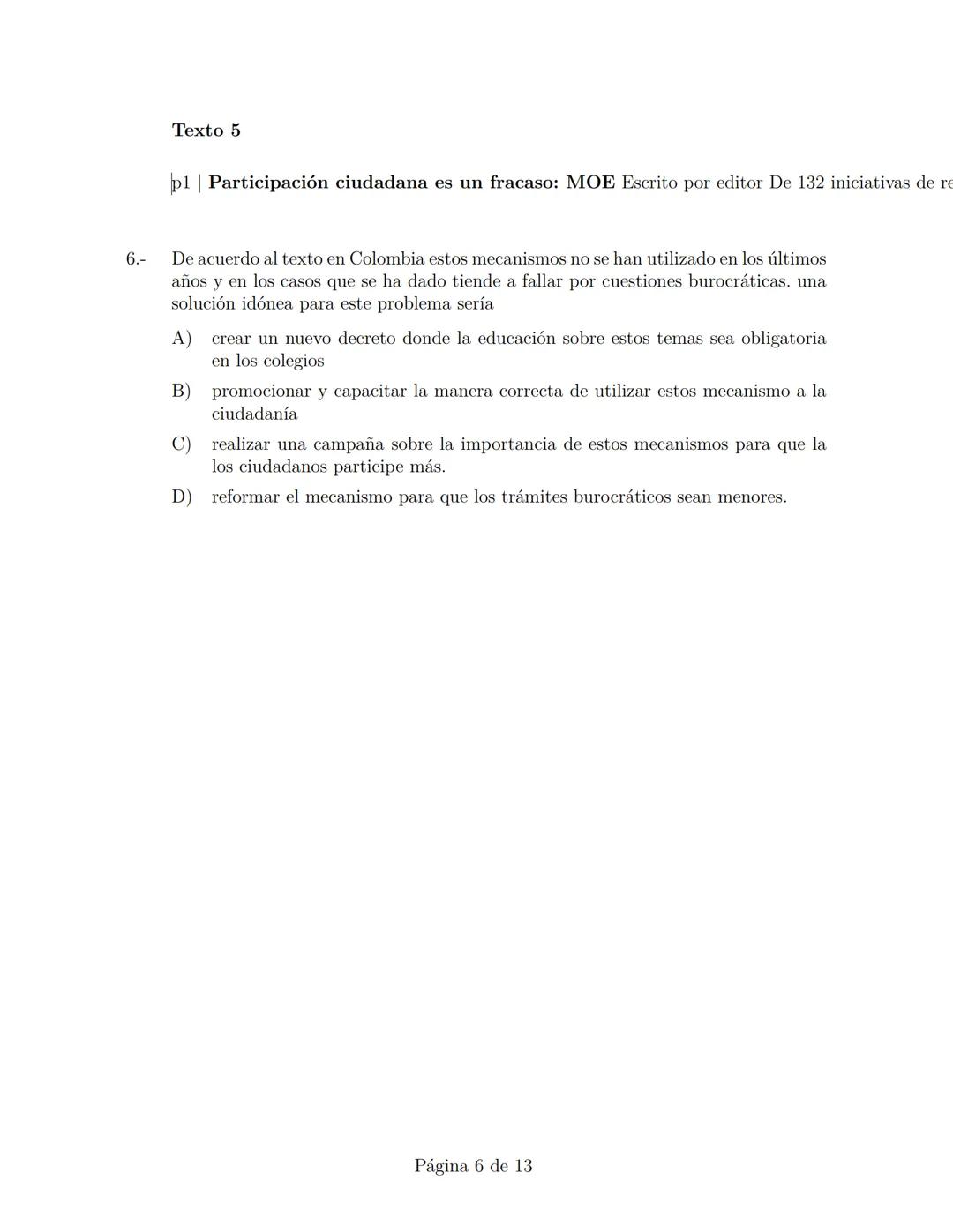 # Sociales y ciudadanas
forma: 1437843 Texto 1
Los principales teóricos del liberalismo político concuerdan en afirmar que el
absolutismo no