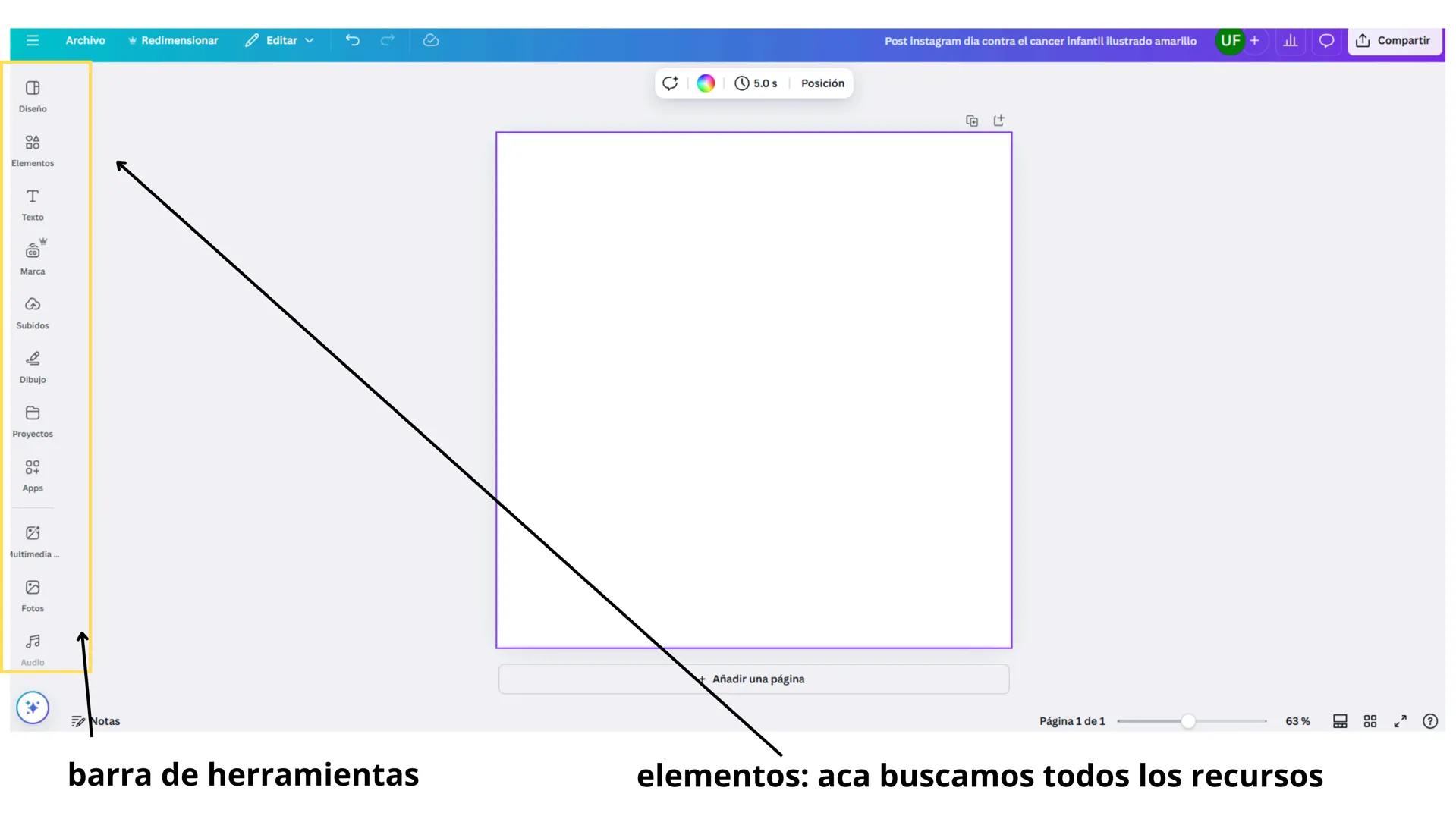# Canva
- Inicio
- Proyectos
- Plantillas
- Marca
- Apps
- Tareas
- Dream Lab
+ Crear un diseño
Tus estudiantes pueden disfrutar gratis d