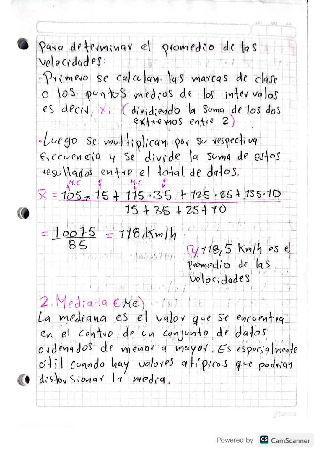 # Estadistica
DO MM AA
11 02 25
Medidas de tendencia central
Las medidas de tendencia central Son
herramientas estadísticas que nos permi